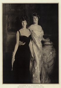 Daughters of A Wertheimer, Esquire by John Singer Sargent